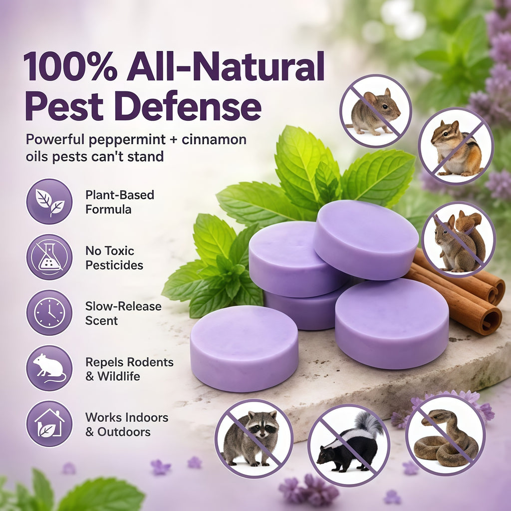 Natural Pest & Rodent Repellent Pucks