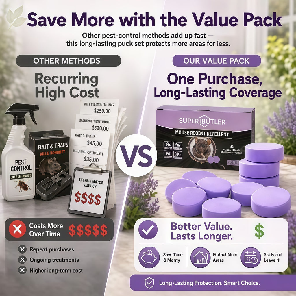 Natural Pest & Rodent Repellent Pucks
