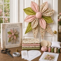 🎀 Oversized Quilted Bow Sewing Kit