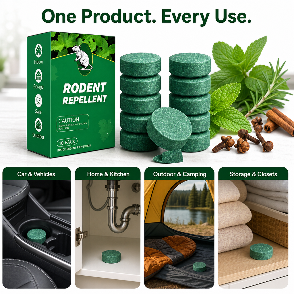 Rodent Repellent PeppermintOil Control Pest Repellent Pods